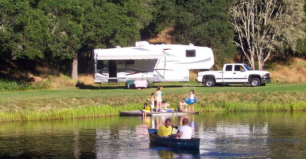 WIN-WIN: Campers can stay on private property if the landholder gives permission. WIN-WIN: Campers can stay on private property if the landholder gives permission.